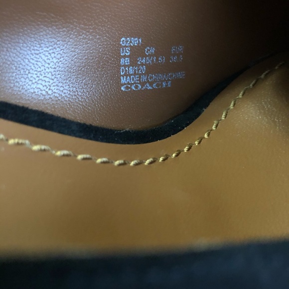 ✨✨Sold✨✨🎄Coach Jade loafer Square Toe, Block heel - Picture 7 of 8